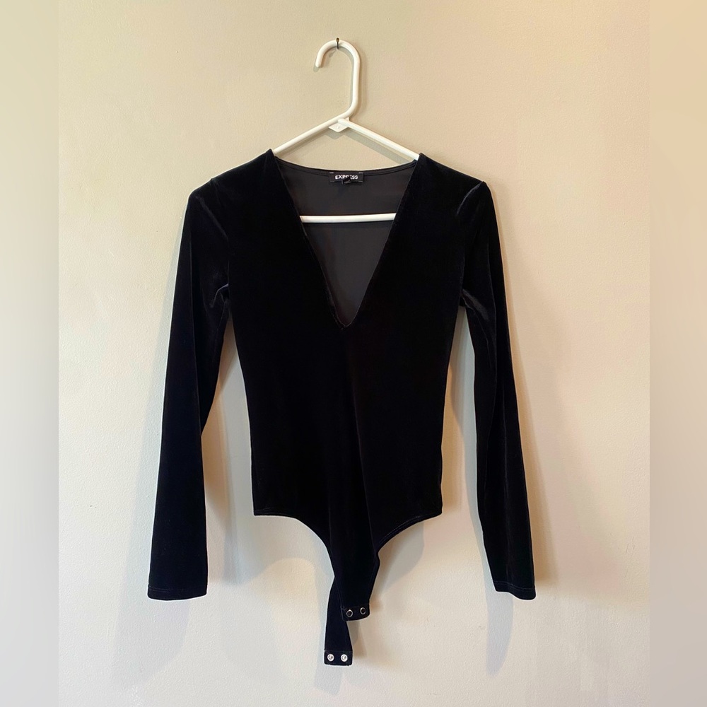 Express Velvet Bodysuit